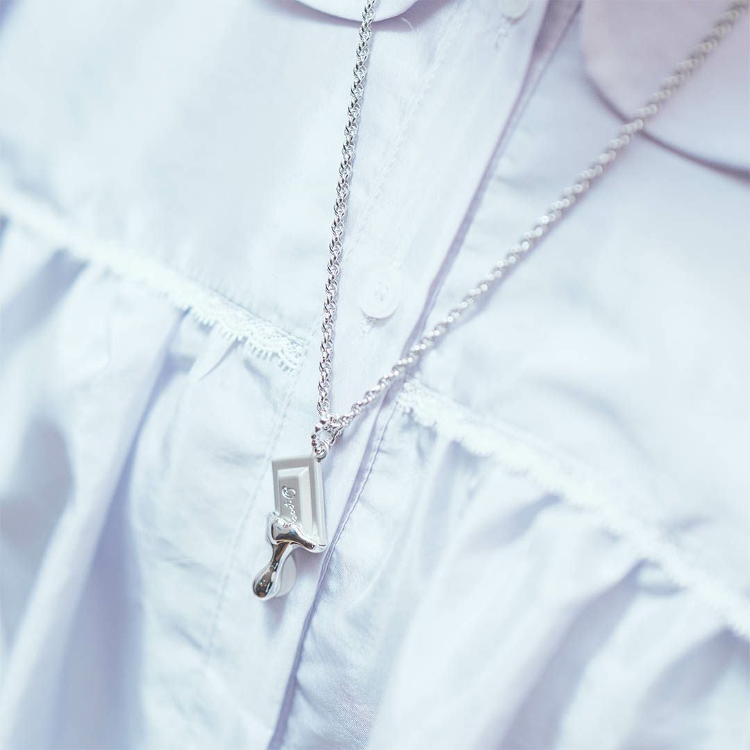 メルティーチョコレート ネックレス（シルバー） | Q-pot. ONLINE SHOP