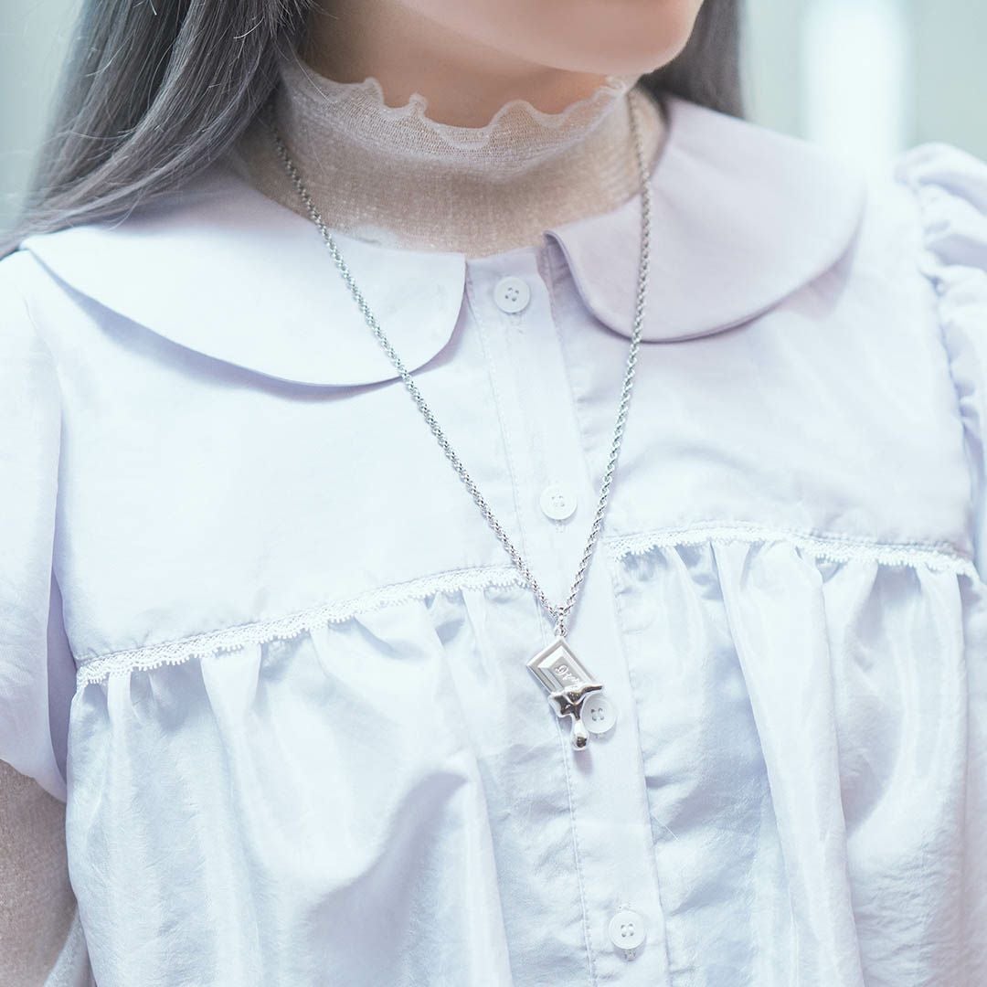 メルティーチョコレート ネックレス（シルバー） | Q-pot. ONLINE SHOP