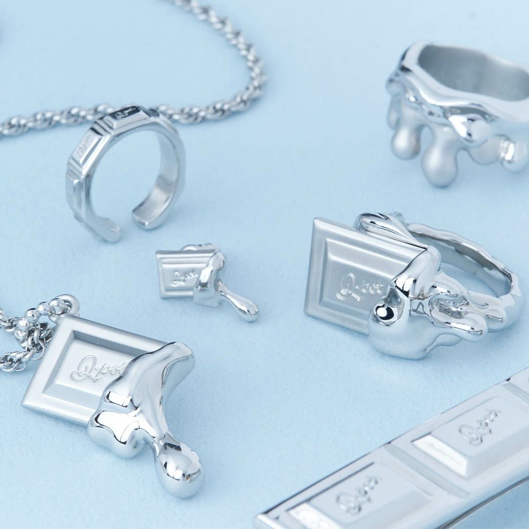 メルティーチョコレート ネックレス（シルバー） | Q-pot. ONLINE SHOP