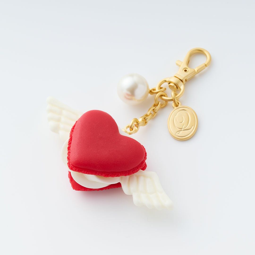 エンジェルハートマカロン バッグチャーム（レッド） | Q-pot. ONLINE SHOP