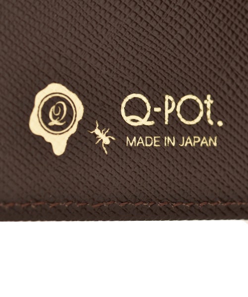 Q-pot. chocolate財布 チョコレート×ストロベリー ラウンドファスナーウォレット（財布） | Q