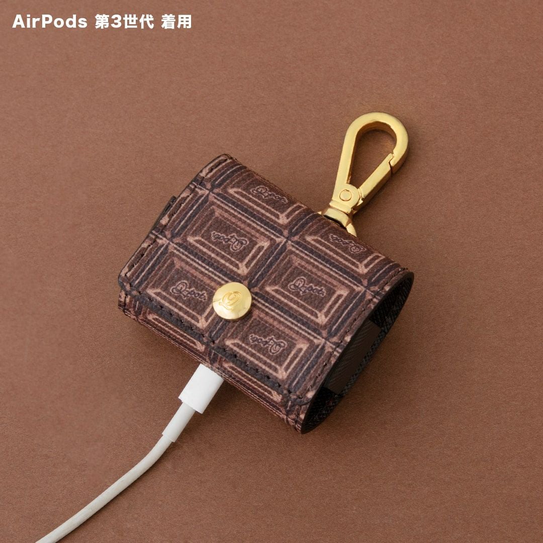匿名配送★未使用☆Q-pot.ビターチョコレート AirPods Pro ケース ビターチョコレート AirPods Pro ケースAirPods(第3世代)対応 | Q-pot