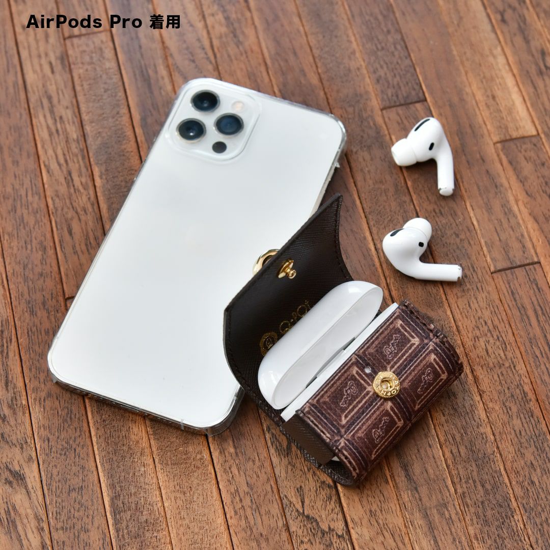 匿名配送★未使用☆Q-pot.ビターチョコレート AirPods Pro ケース ビターチョコレート AirPods Pro ケースAirPods(第3世代)対応 | Q-pot