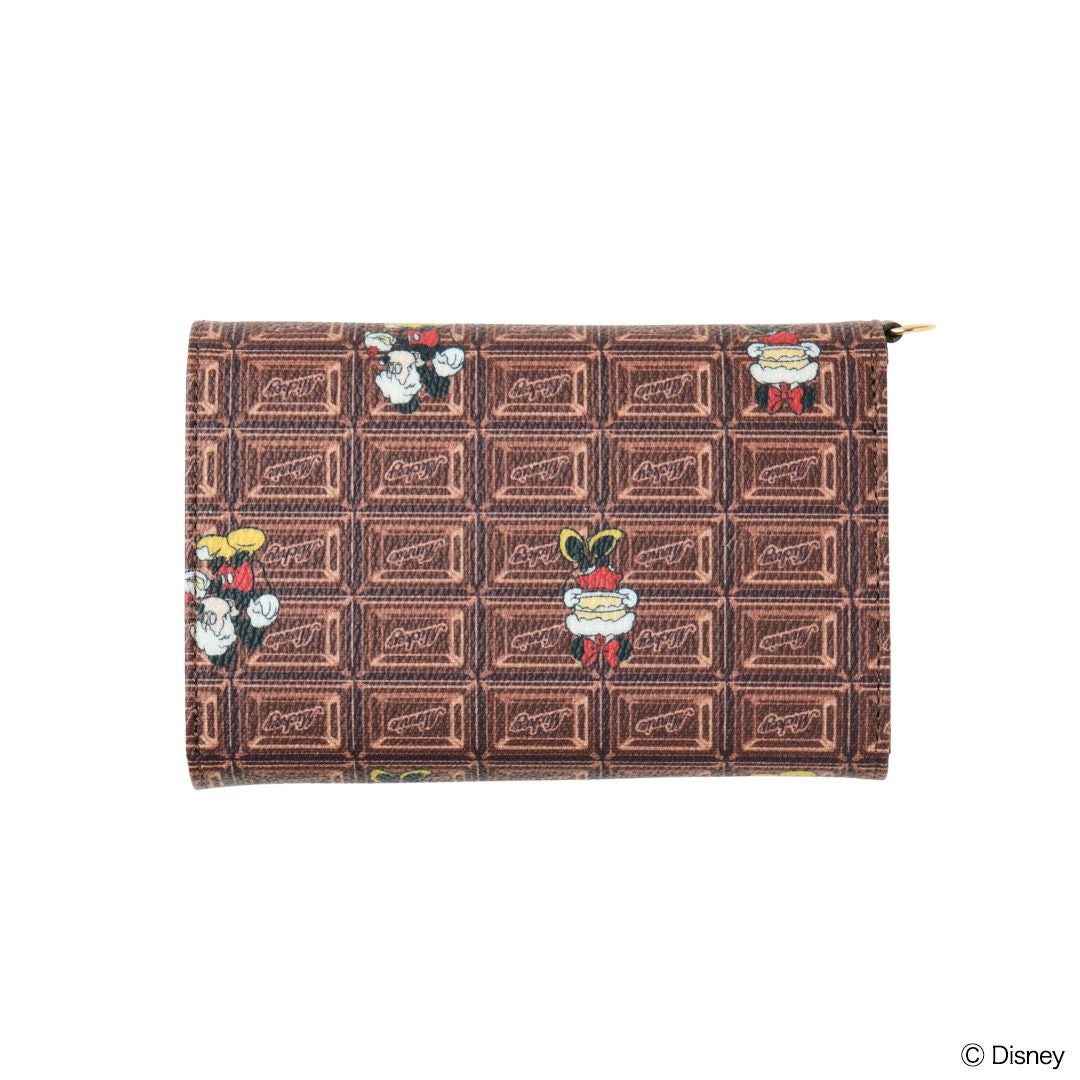 チョコレート ミッキー＆ミニー/ショートウォレット（財布