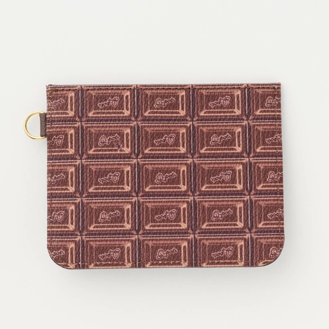 ビターチョコレートカードケース（名刺入れ） | Q-pot. ONLINE SHOP