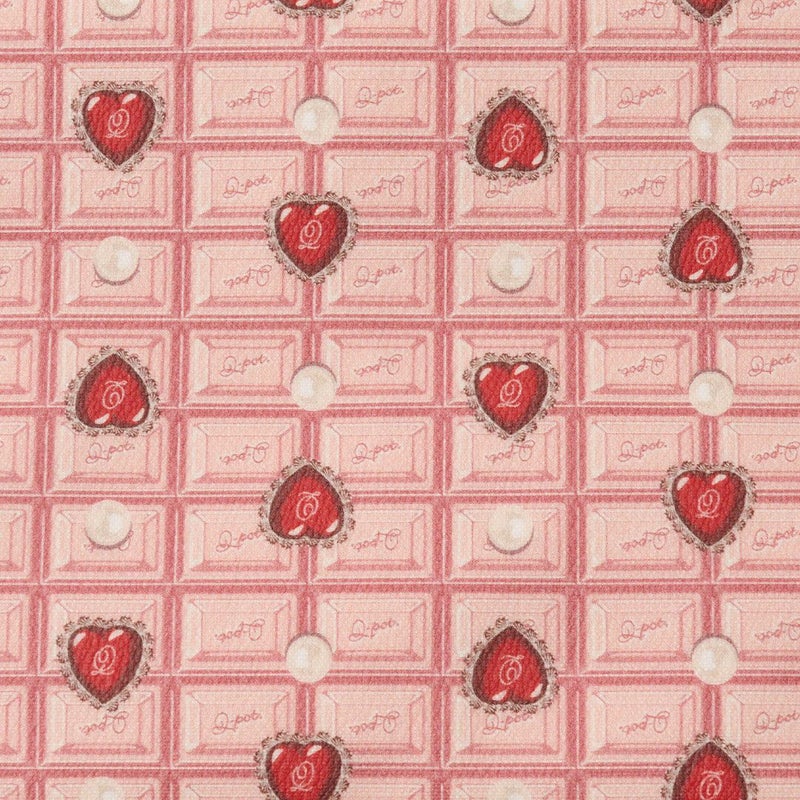 ハートストロベリーチョコレート ジップトートバッグ | Q-pot. ONLINE SHOP
