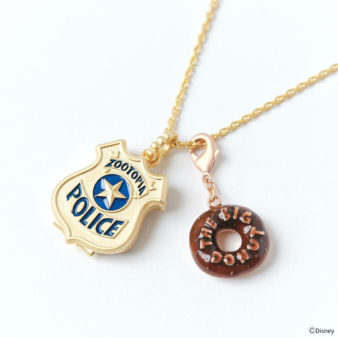 警察バッジ ネックレス【ディズニー アクセサリー】【ズートピア】 | Q
