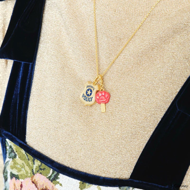 警察バッジ ネックレス【ディズニー アクセサリー】【ズートピア】 | Q 