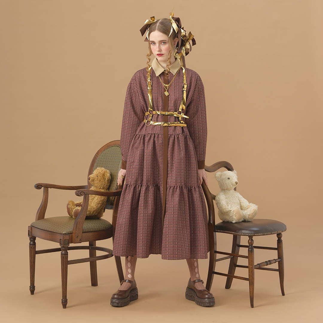 チョコレート シャツドレス | Q-pot. ONLINE SHOP
