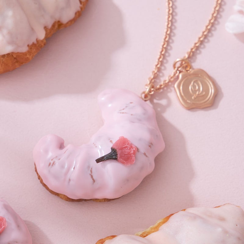 サクラクロワッサン ネックレス | Q-pot. ONLINE SHOP