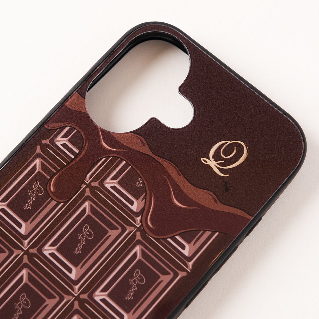 メルティーチョコレート ハードガラスケース-iPhone16 | Q-pot. ONLINE