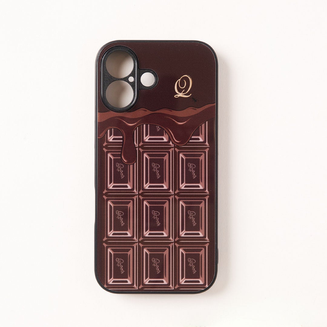 メルティーチョコレート ハードガラスケース-iPhone17 | Q-pot. ONLINE
