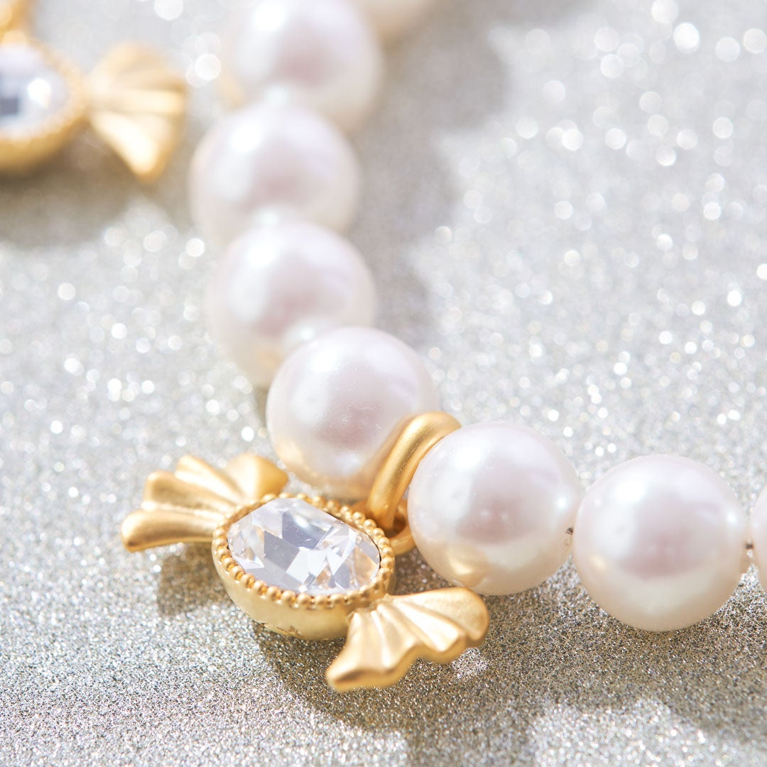クリスタルジュエルキャンディー パールネックレス | Q-pot. ONLINE SHOP