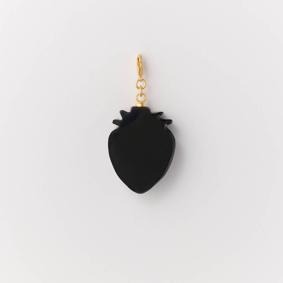 ストロベリーガナッシュ チャーム(ブラック) | Q-pot. ONLINE SHOP