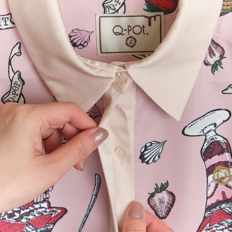 ストロベリーパフェ シャツドレス | Q-pot. ONLINE SHOP