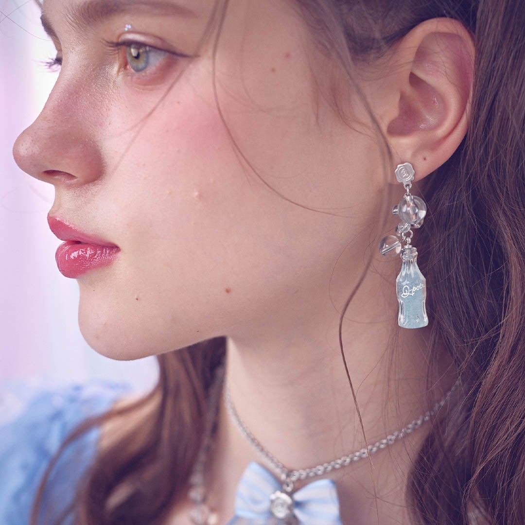 シュワシュワ サイダー ピアス | Q-pot. ONLINE SHOP