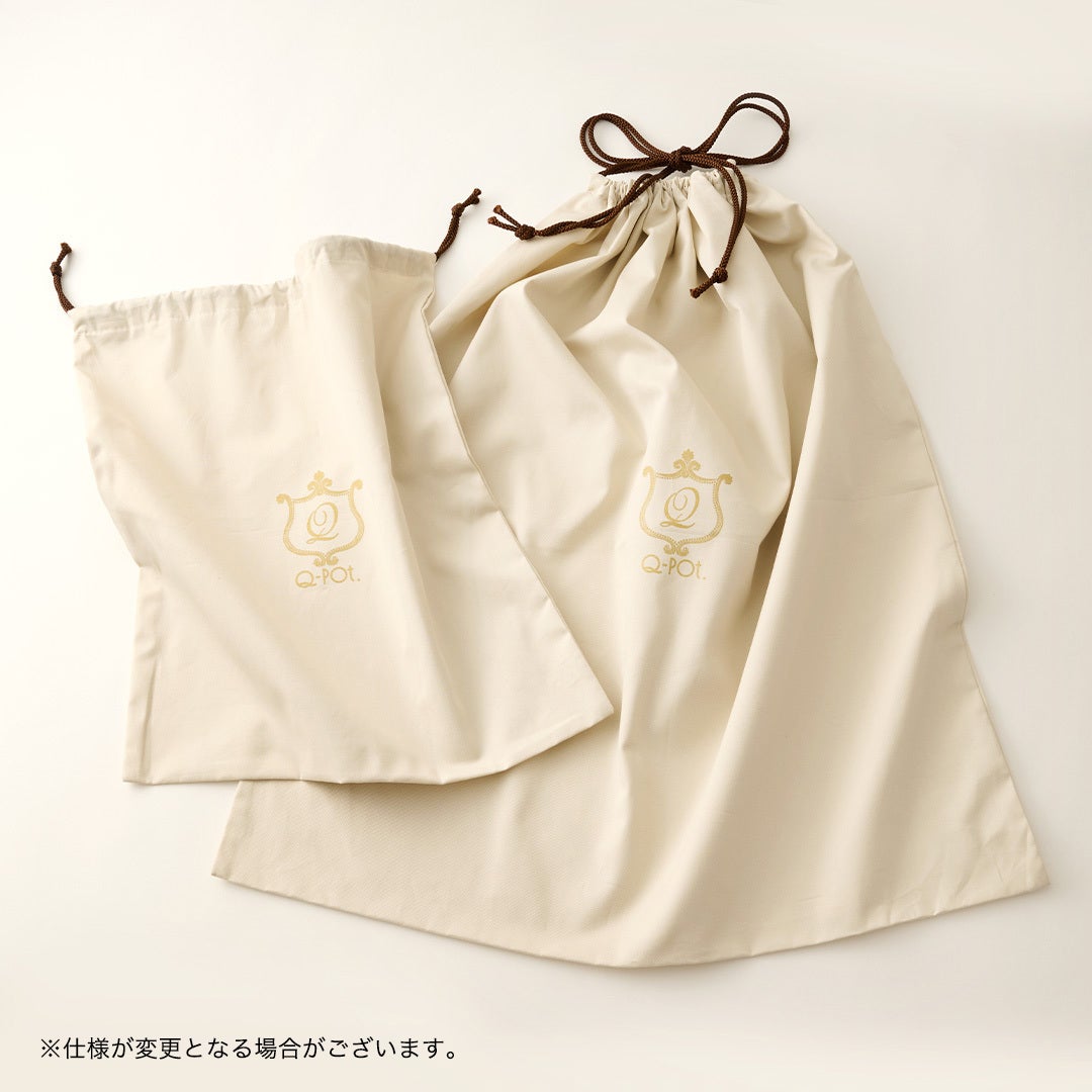 ミルクビスケット ジップ トートバッグ | Q-pot. ONLINE SHOP