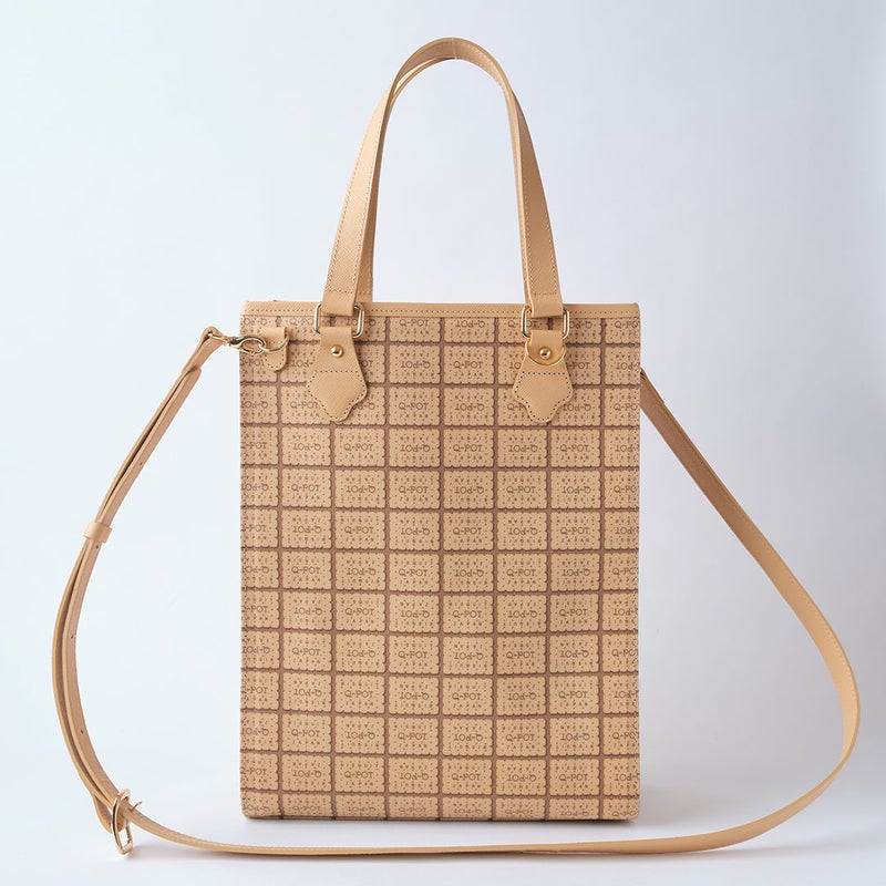 ミルクビスケット スクエアトートバッグ | Q-pot. ONLINE SHOP