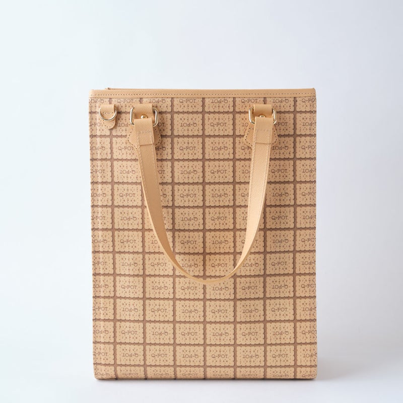 ミルクビスケット スクエアトートバッグ | Q-pot. ONLINE SHOP