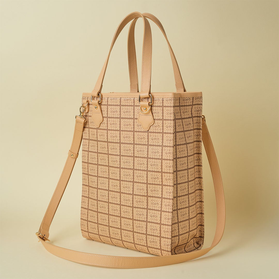 ミルクビスケット スクエアトートバッグ | Q-pot. ONLINE SHOP