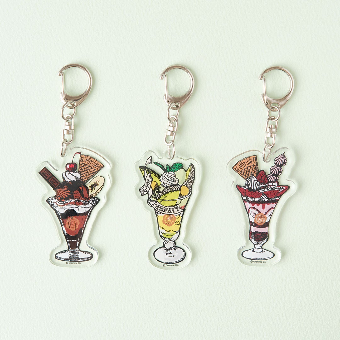 3種コンプリート】アクリルキーホルダー | Q-pot. ONLINE SHOP