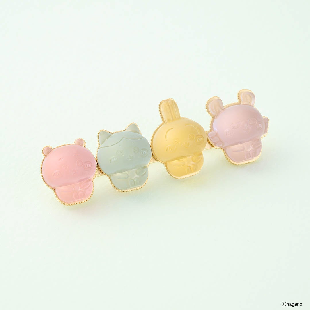 Q-pot. ちいかわ パートドゥフリュイ ブローチ (みんな) | Q-pot