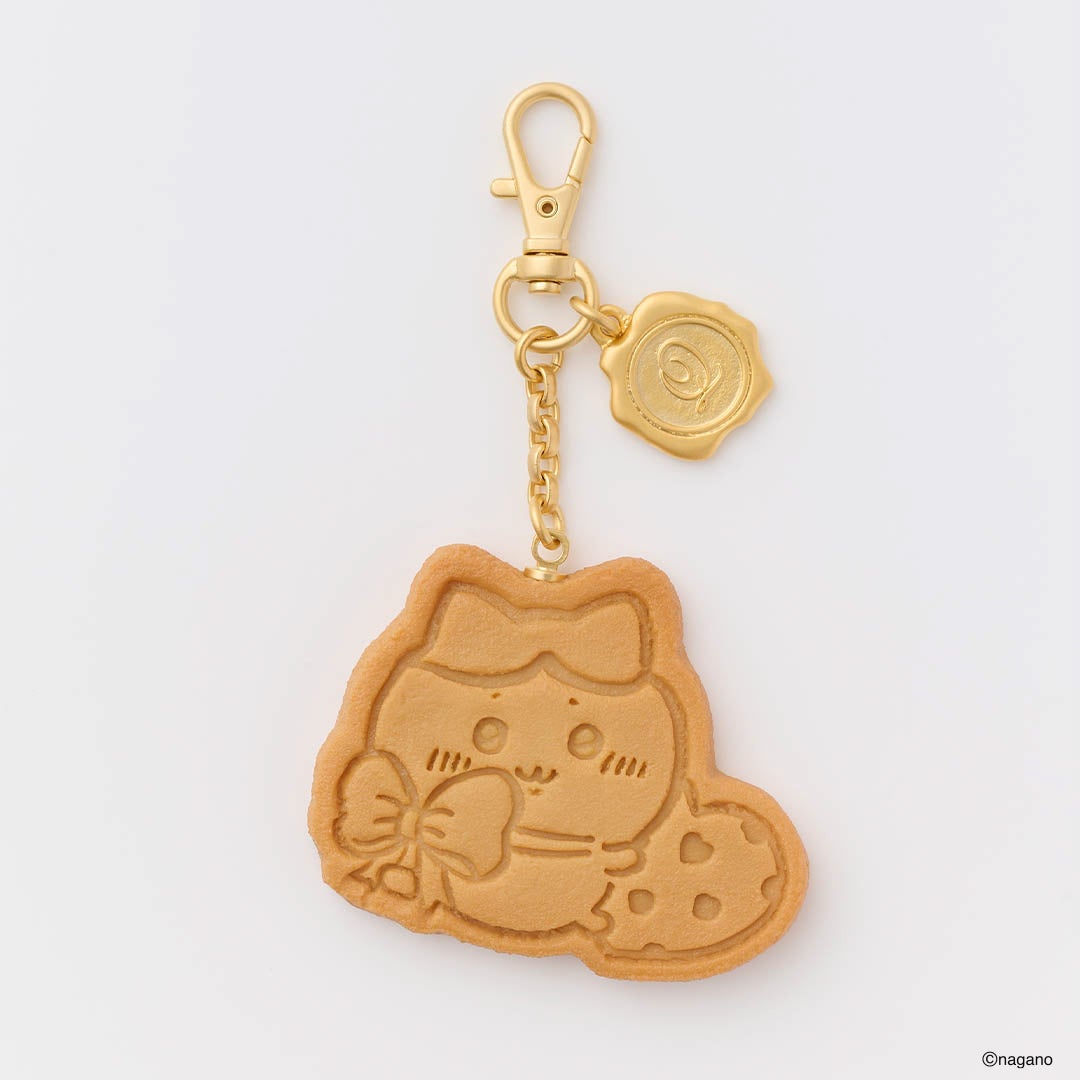 Q-pot. ちいかわ プレーンクッキー バッグチャーム（ハチワレ） | Q