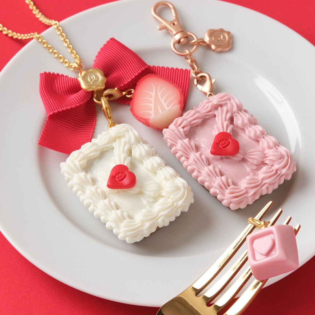 ラブレターケーキ チャーム（ストロベリー） | Q-pot. ONLINE SHOP