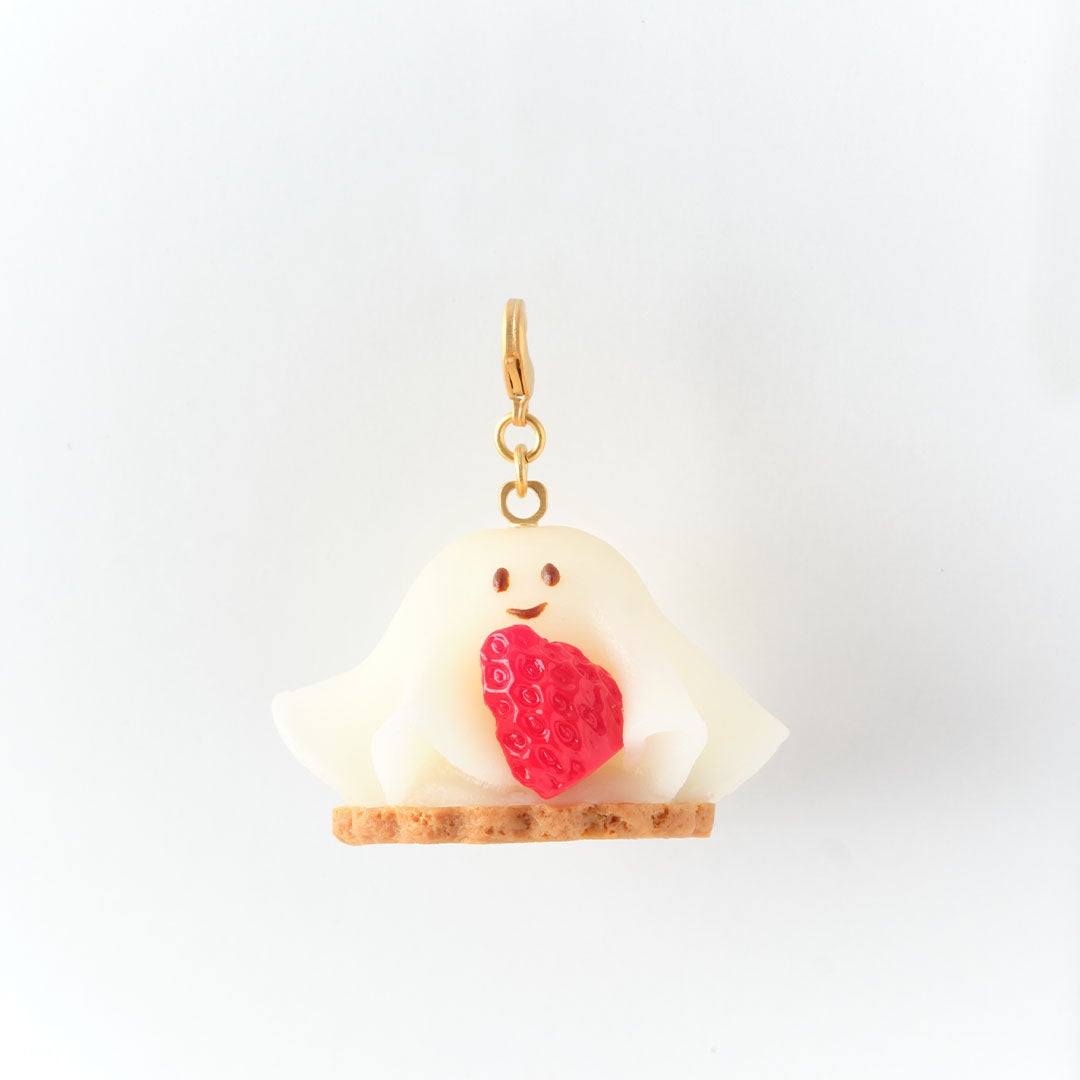 イチゴ オバケーキ チャーム | Q-pot. ONLINE SHOP