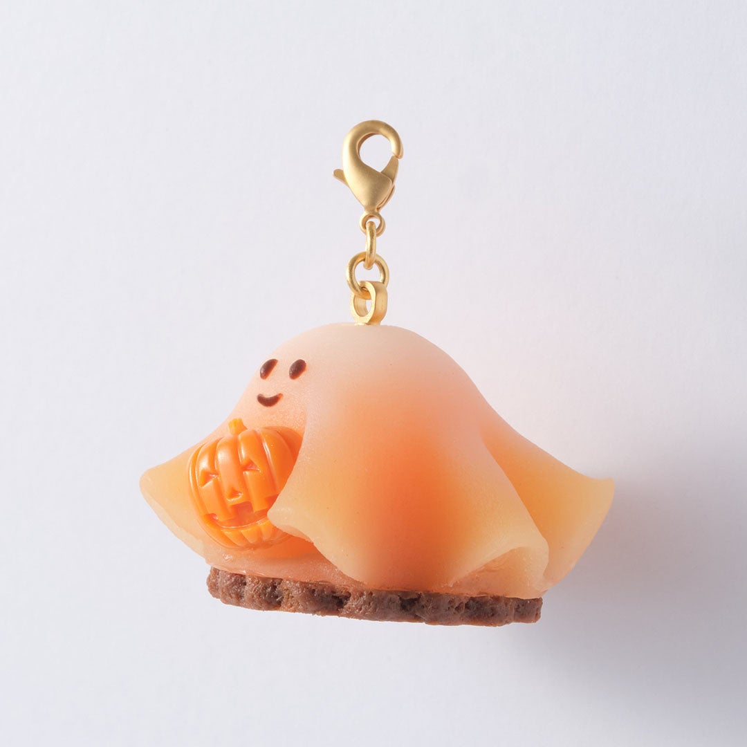 新品 Q-pot. チョコレートおばケーキ バッグチャーム mochi スイーツ パンプキンオバケーキ チャーム | Q-pot. ONLINE SHOP