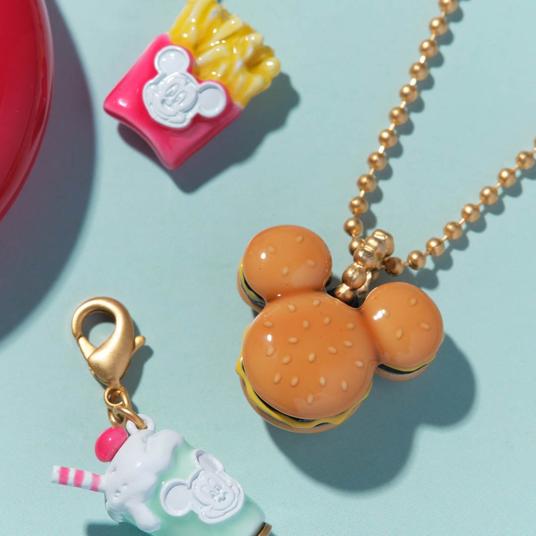 ミッキーマウス/ハンバーガー ネックレス | Q-pot. ONLINE SHOP