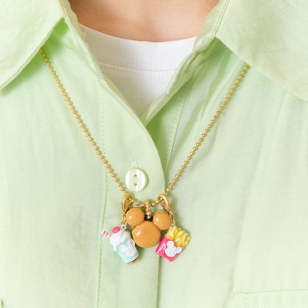 ミッキーマウス/ハンバーガー ネックレス | Q-pot. ONLINE SHOP