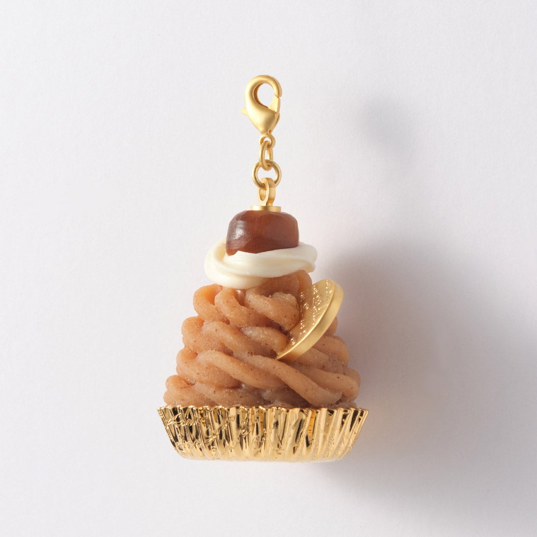 和栗のモンブラン カップケーキ チャーム | Q-pot. ONLINE SHOP